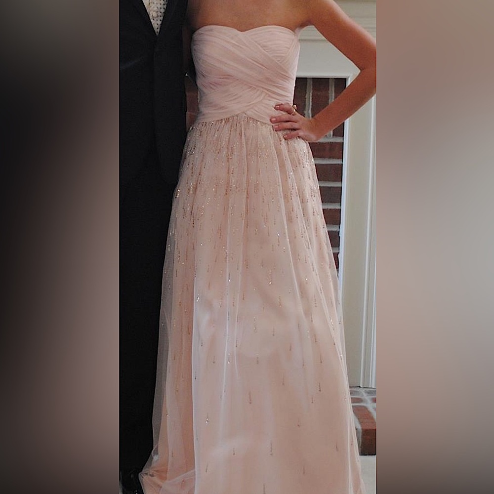 Champagne pink dress